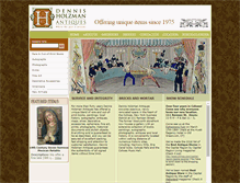 Tablet Screenshot of holzmanantiques.com